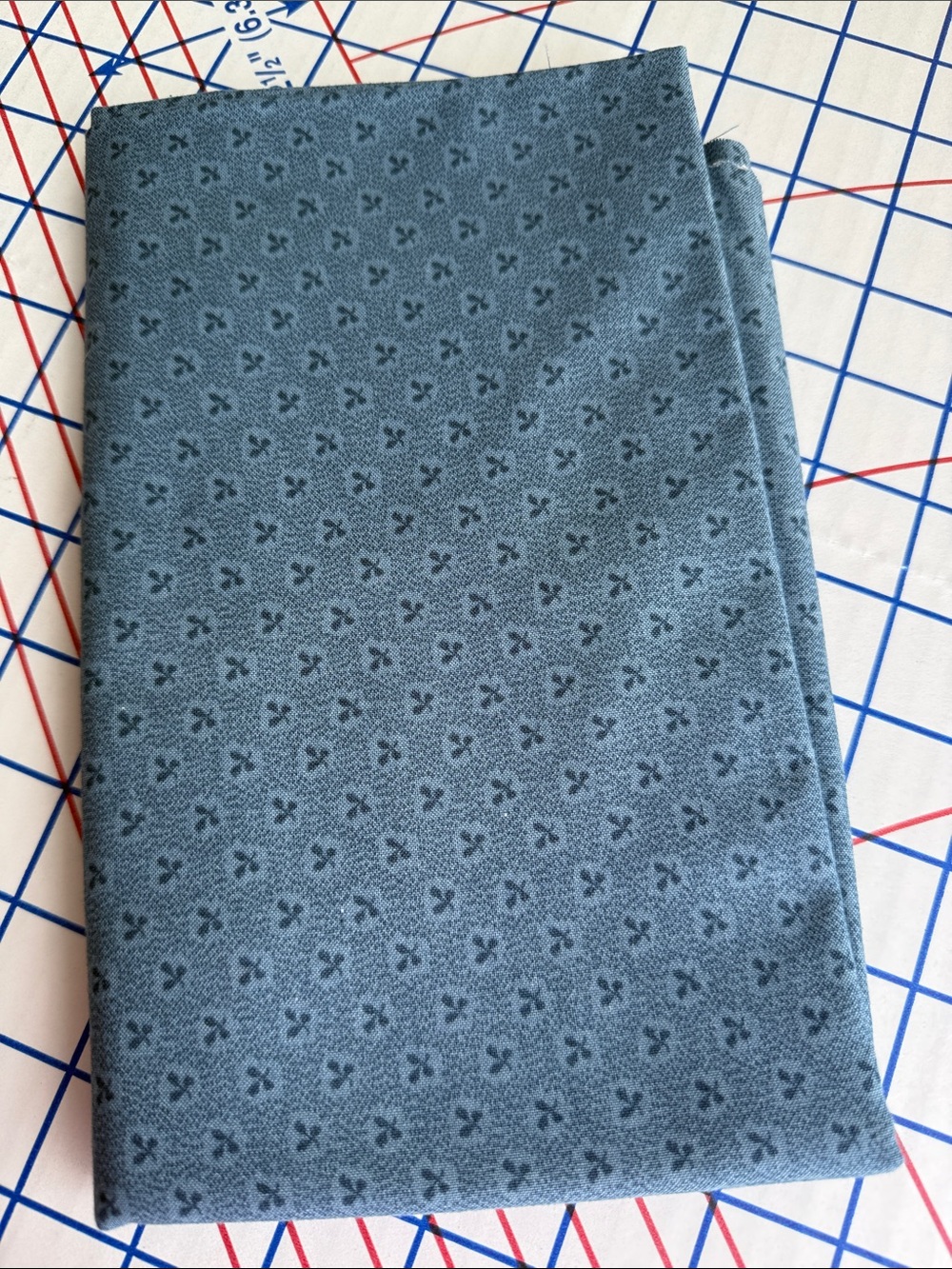 Moda 3 Sisters Charities Cotton Fabric #46067 Blue Teal 1 Yard x 52” OOP